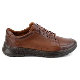 Olivier Men's casual leather shoes 928ma brown Olivier Men's casual leather shoes 928ma brown