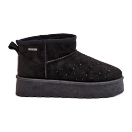 Snow boots with decoration on the platform Big Star OO274A105 Black