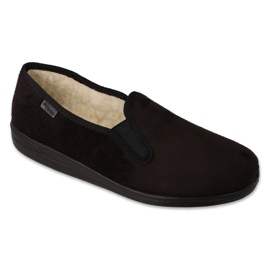 Dr.ORTO Befado men's slippers insulated with pu wool 013M320 black