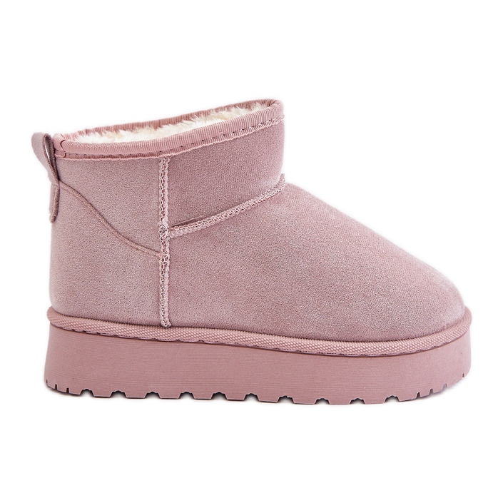 Children's Insulated Snow Boots Pink Nallita