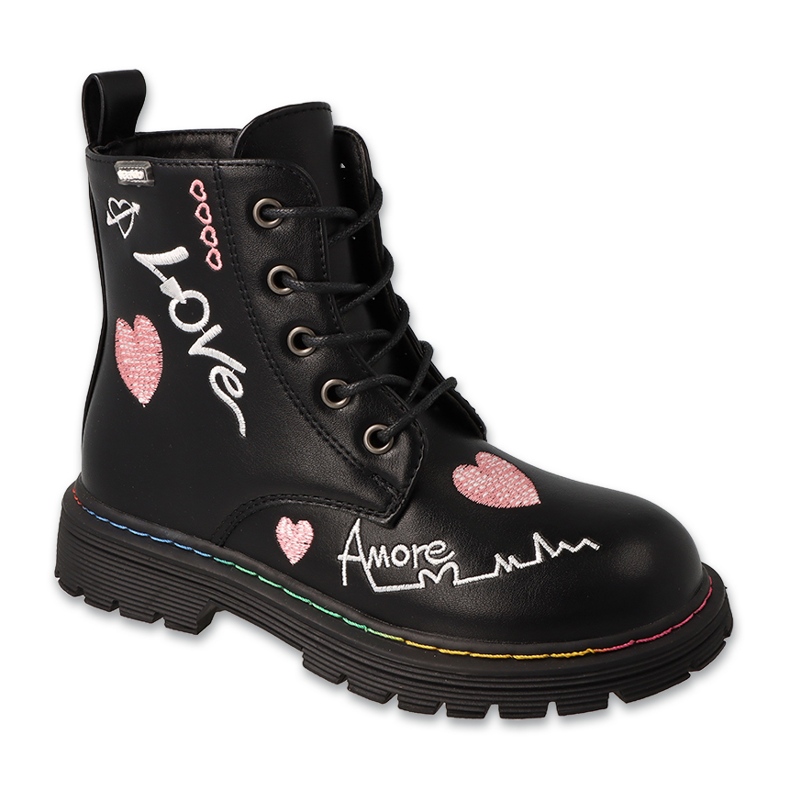 Befado children's shoes 169X019 black Befado children's shoes 169X019 black