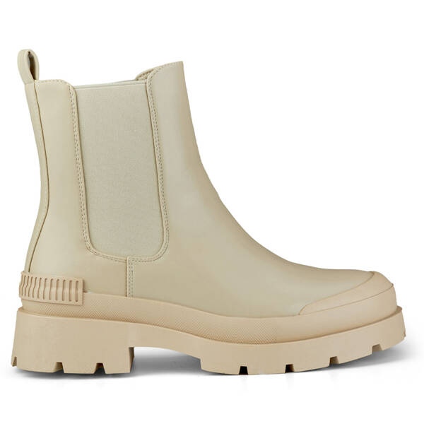 Women's uninsulated ankle boots, beige DES909BE