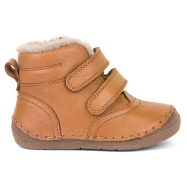 Froddo winter insulated boots with Velcro (G2110113-1) beige