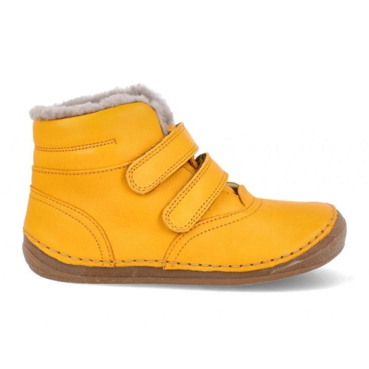 Froddo winter insulated boots with Velcro (G2110113-7) yellow