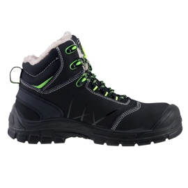 URGENT work boots with metal toe, insulated winter 138/S1 black
