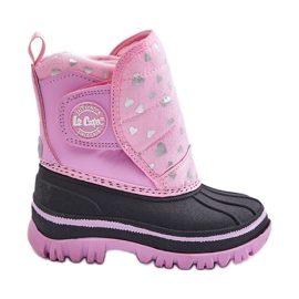 Children's Velcro Snow Boots Lee Cooper LCJ-24-44-2863K Pink