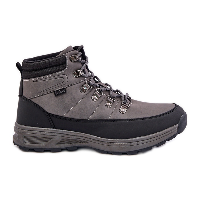Men's Insulated Hiking Boots Lee Cooper LCJ-24-03-3033M Gray grey Men's Insulated Hiking Boots Lee Cooper LCJ-24-03-3033M Gray grey