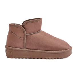 Women's Platform Snow Boots D.Franklin DFSH370010 Taupe beige Women's Platform Snow Boots D.Franklin DFSH370010 Taupe beige