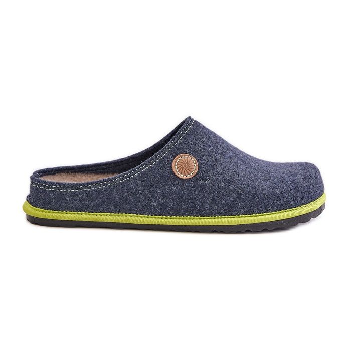 Women's home shoes Inblu Slippers CS000039 Navy blue