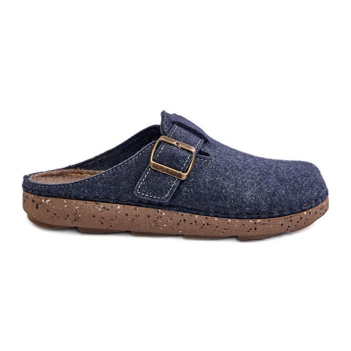 Men's Slippers With Buckle Preventive Flip-Flops Inblu MT000012 Navy Blue