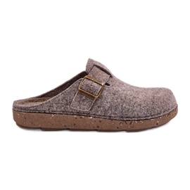 Men's Slippers With Buckle Preventive Flip-Flops Inblu MT000012 Beige
