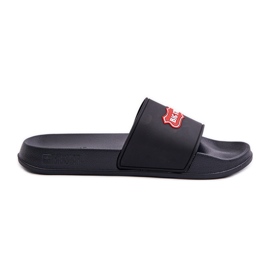Men's Flip-Flops With Big Star Logo OO174028 Black