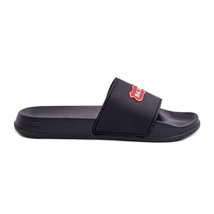 Men's Flip-Flops With Big Star Logo OO174028 Black