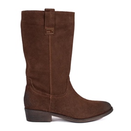 Shelovet black women s cowboy boots with heels KeeShoes