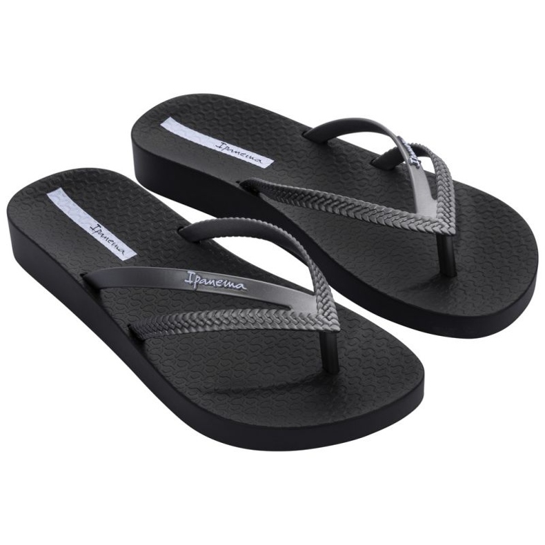 Ipanema Bossa Soft V Fem 82840-AG720 flip-flops black Ipanema Bossa Soft V Fem 82840-AG720 flip-flops black