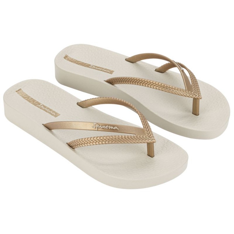 Ipanema Bossa Soft V Fem 82840-AQ441 flip-flops golden