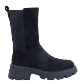 Seuss Black high top Chelsea boots Seuss Black high top Chelsea boots