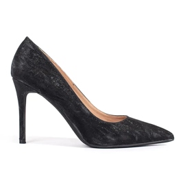 Seastar Black glitter women's pumps Seastar Black glitter women's pumps