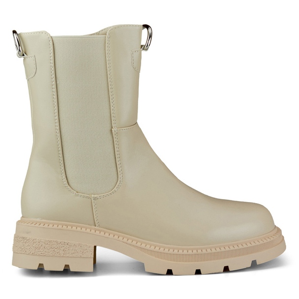 Women's uninsulated Chelsea boots, beige DES906BE