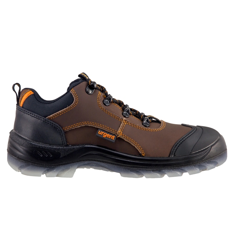 URGENT sports work shoes with a composite toe cap 220/S3 brown
