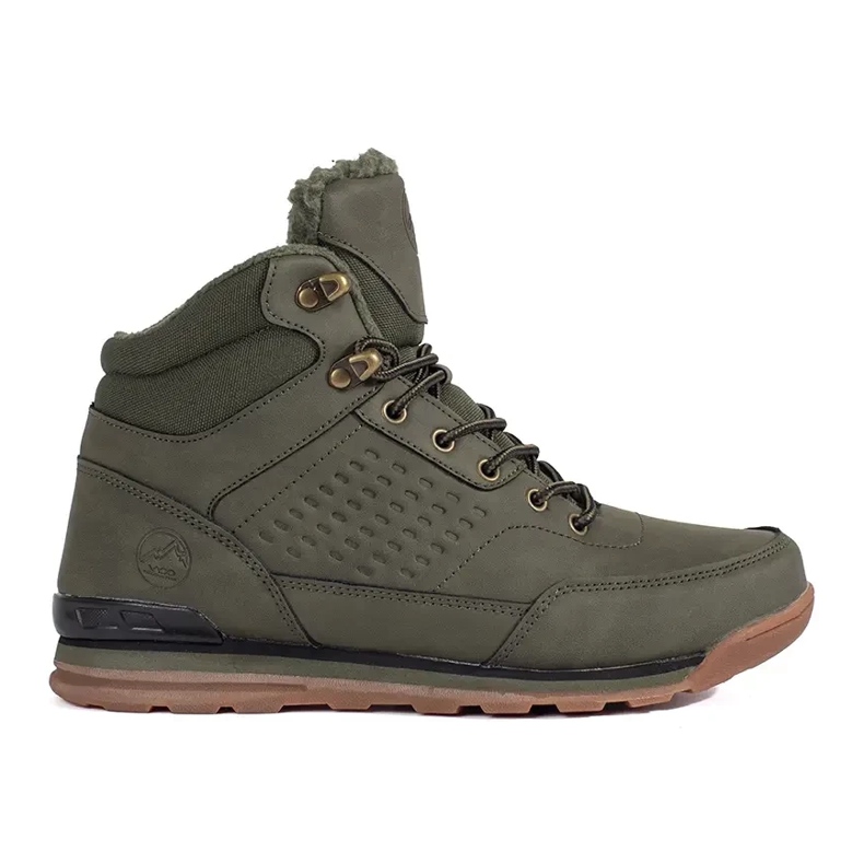Vico Dark green insulated trekking boots