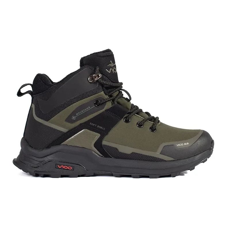 Vico Dark green insulated trekking boots Vico Dark green insulated trekking boots