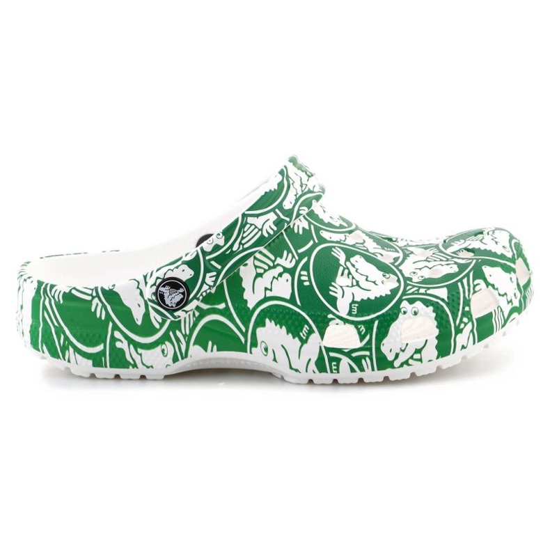 Crocs Classic Duke Print Clog 210003-3WH green
