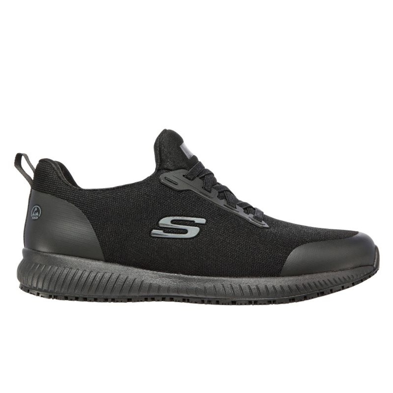 Skechers Work Relaxed Fit Squad Sr Myton 200051EC-BLK shoes black