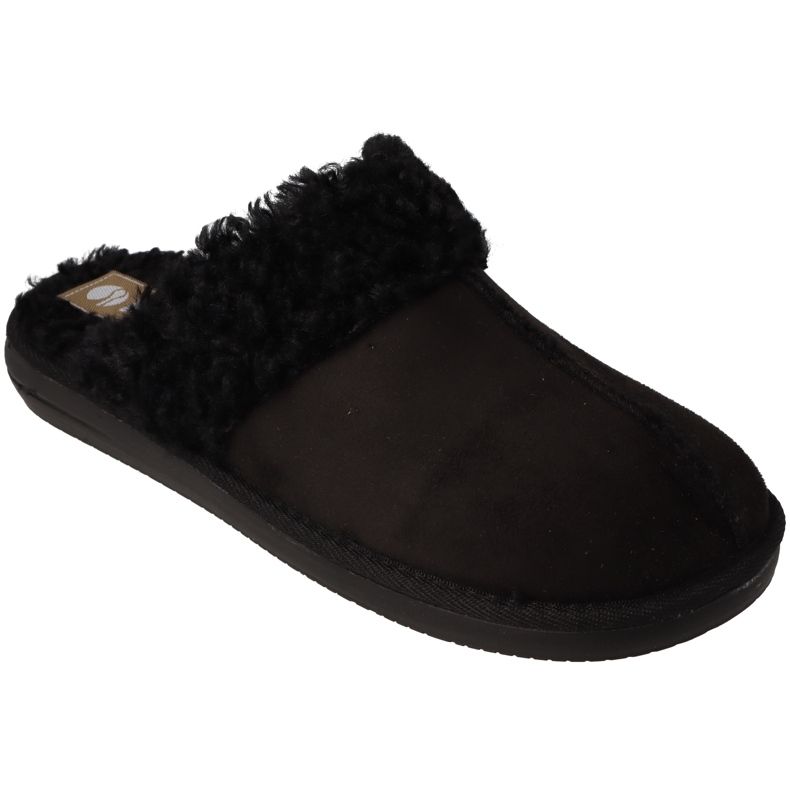 Inblu women's slippers insulated with fur 155D163 black