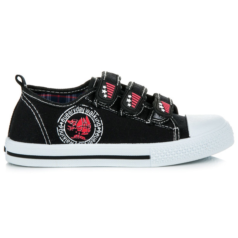 American Club Velcro Sneakers black American Club Velcro Sneakers black