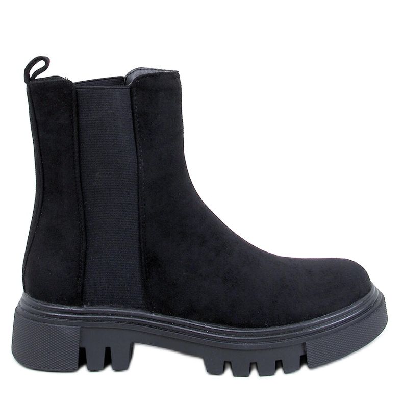 Swanson Black High Top Chelsea Boots