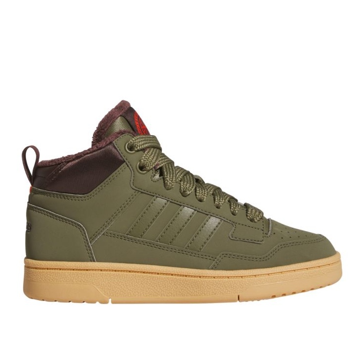 Adidas Rapid Court Mid Winterized JR2813 shoes green