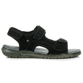New Age Comfortable men's sandals black
