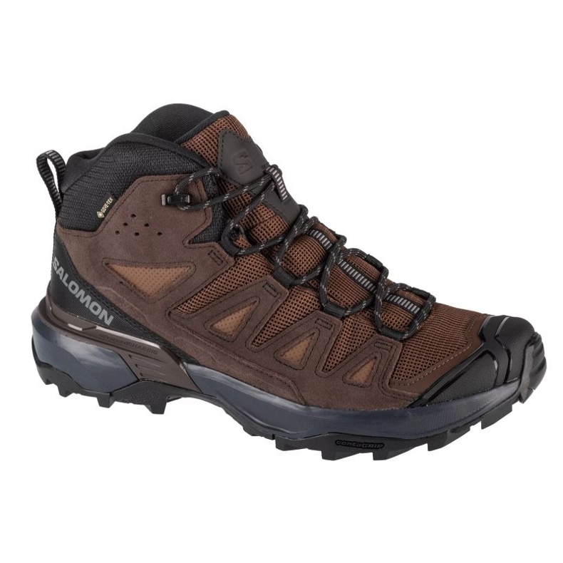 Salomon X Ultra 360 Ltr Mid Gtx shoes 475709 brown