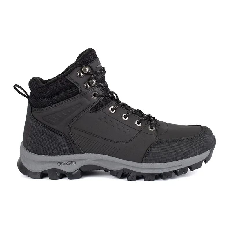 Vico Black insulated men's lace-up boots