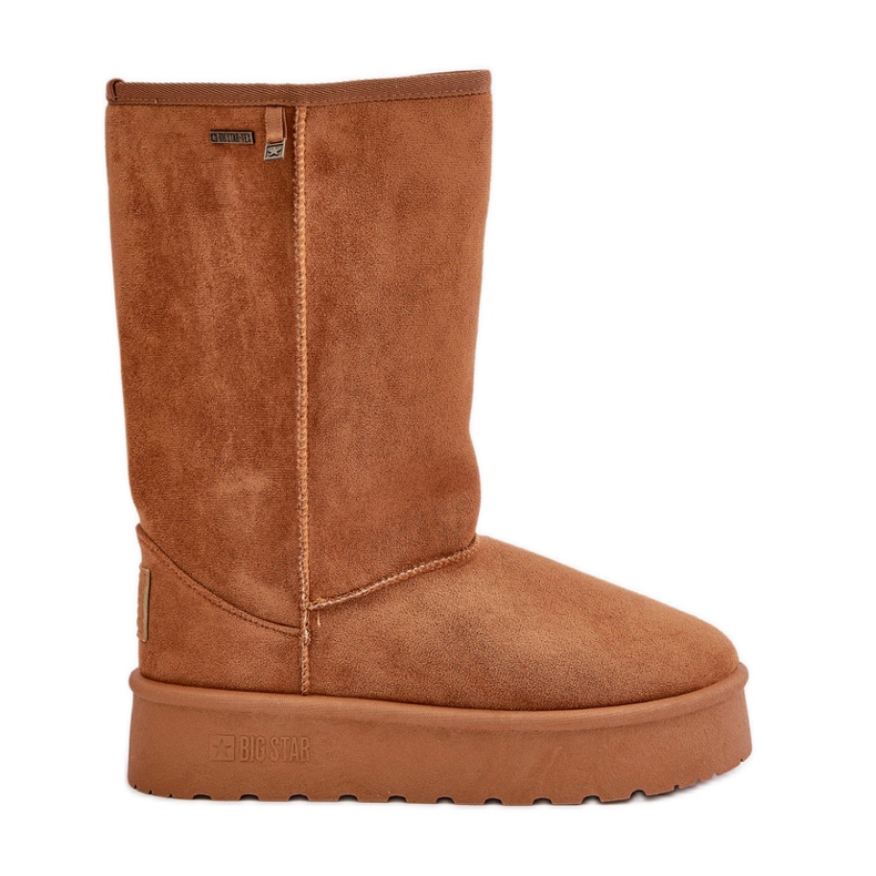 High Platform Snow Boots Big Star OO274893 Camel brown High Platform Snow Boots Big Star OO274893 Camel brown