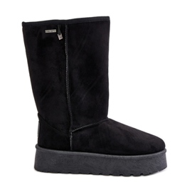 High Platform Snow Boots Big Star OO274895 Black