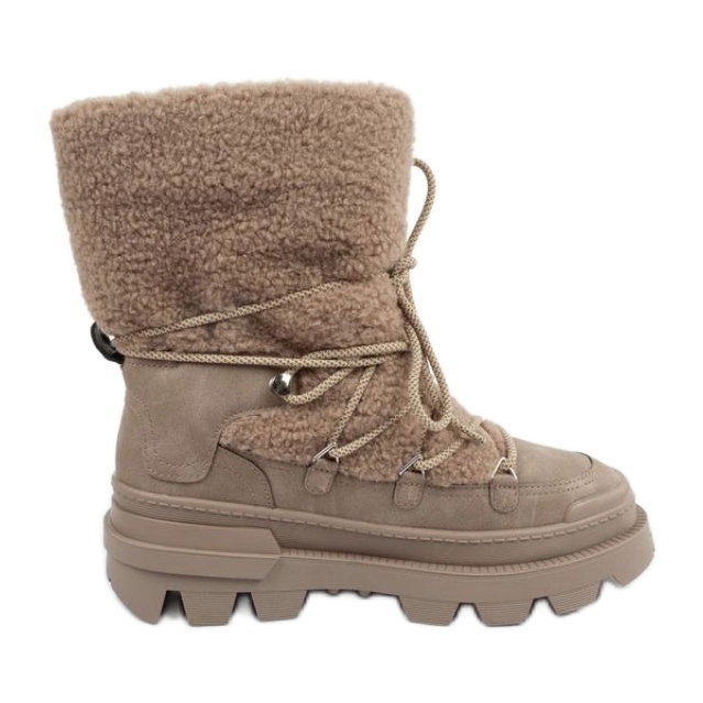 Lee Cooper LCJ-24-47-3149L snow boots beige