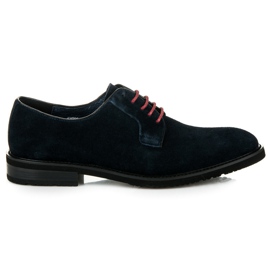 Sorrento Navy blue lace-up shoes