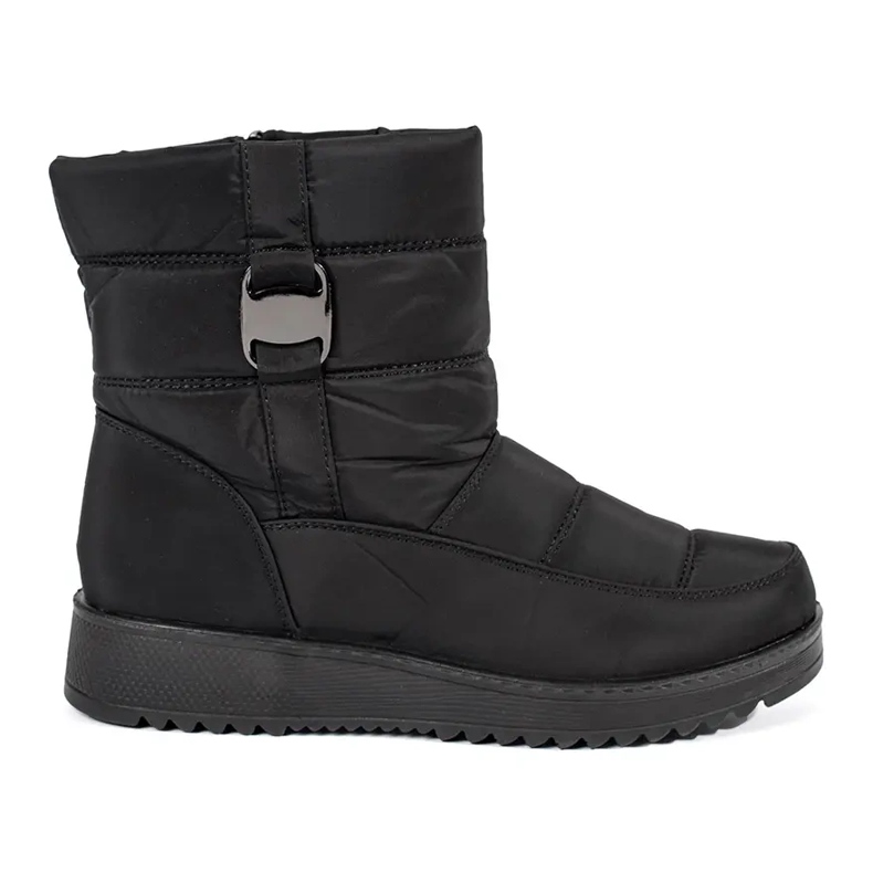 Black comfortable women's snow boots Black comfortable women's snow boots