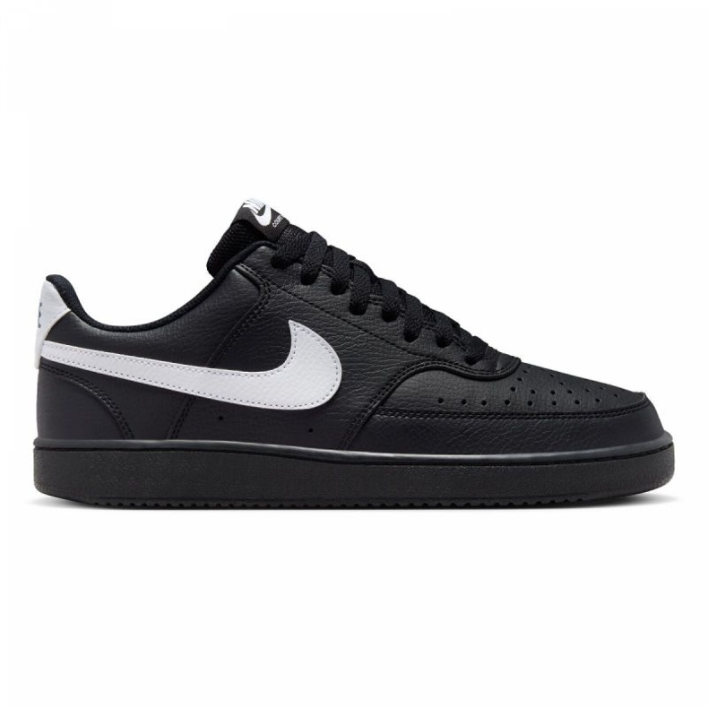 Nike Court Vision Lo FZ0630-010 shoes black Nike Court Vision Lo FZ0630-010 shoes black