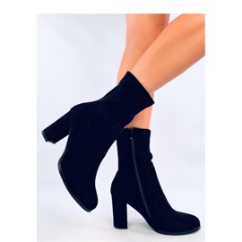 Poulter Black suede ankle boots - Inello