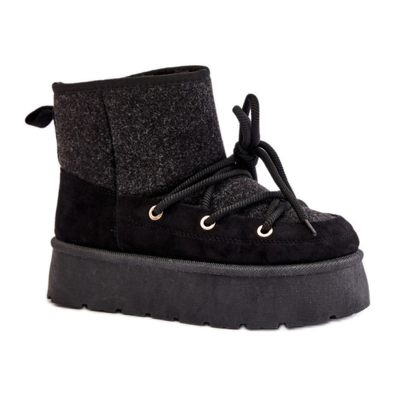 Snow boots Model HY868 Black