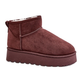 Snow boots Model 20216-4H Dark Brown