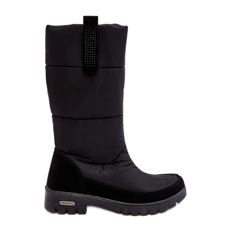Progress PROGJ-22-136 Black snow boots