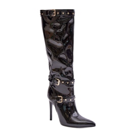 Model 80_CD Black boots