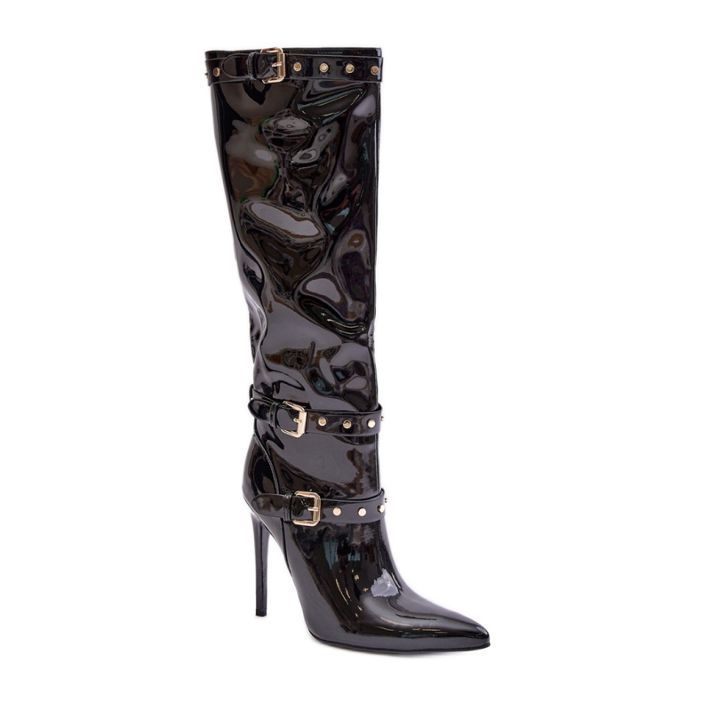 Model 80_CD Black boots