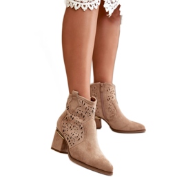 Boots Model NS528P Brown