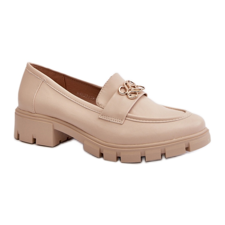 Jezzi Moccasins Model RMR23119-2 Beige