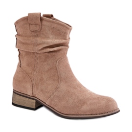 Boots Model 24BT02-3046 Beige